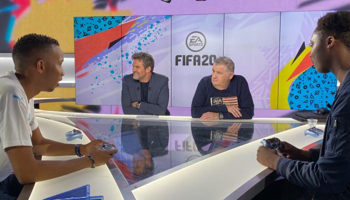 Évent EA Sports / Canal + teasing de OM / OL avec Hervé Mathoux & Pierre Ménès