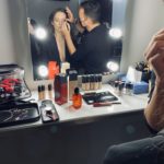Shooting Ilona Smet pour Armani Beauty
