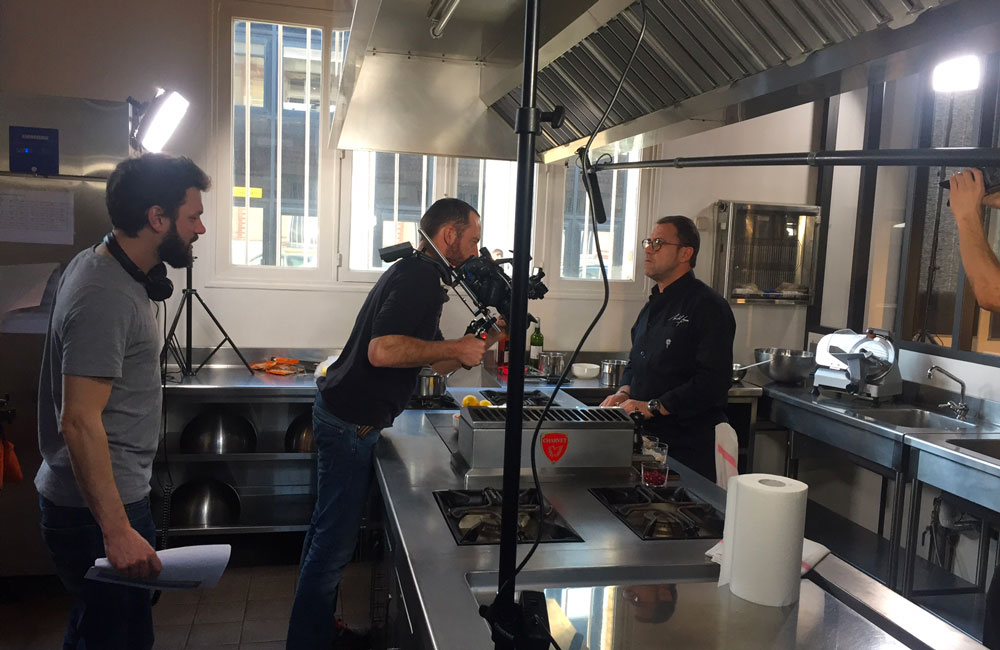 Tournage CEF | Michel Sarran