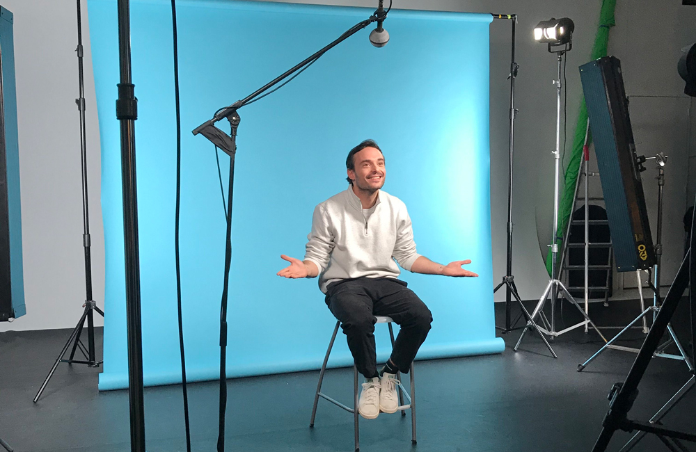 Tournage Kinder | Jérôme Niel