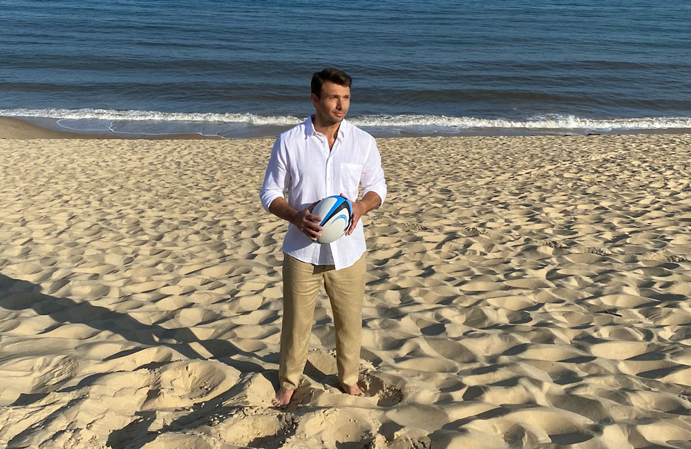 Tournage Daniel Hechter | Vincent Clerc