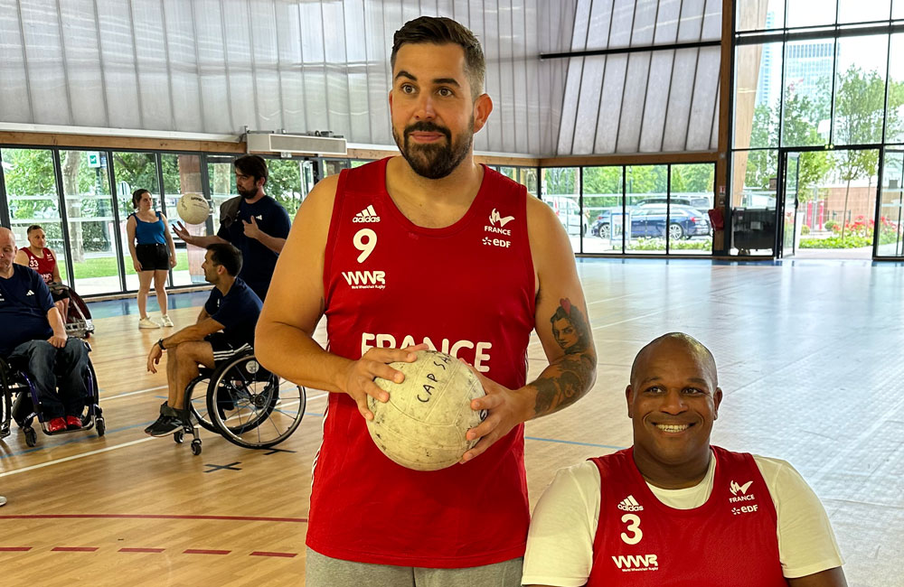Tournage rugby-fauteuil | Artus