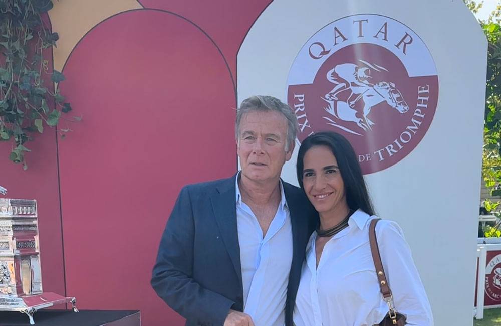 Prix de l’Arc de Triomphe | Franck Dubosc & Fanny Sydney