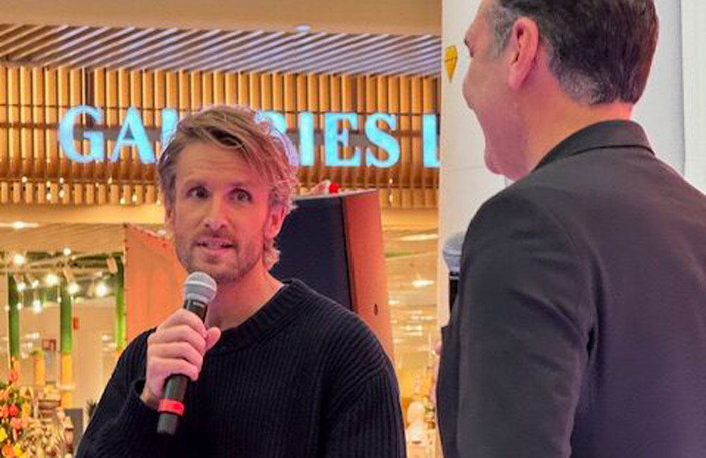 Inauguration des festivités de Noël | Philippe Lacheau