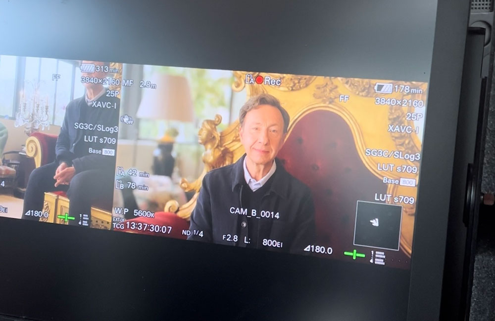 Tournage | Stéphane Bern
