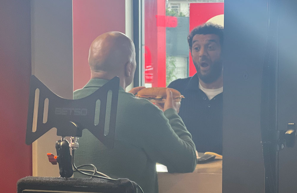 Tournage Quick | Éric & Ramzy